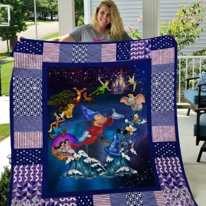 Mickey Mouse Magic And Friends Quilt Quilt and Home Decor