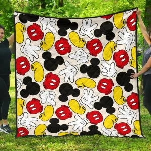 Mickey Mouse Premium Quilt Quilt and Home Decor