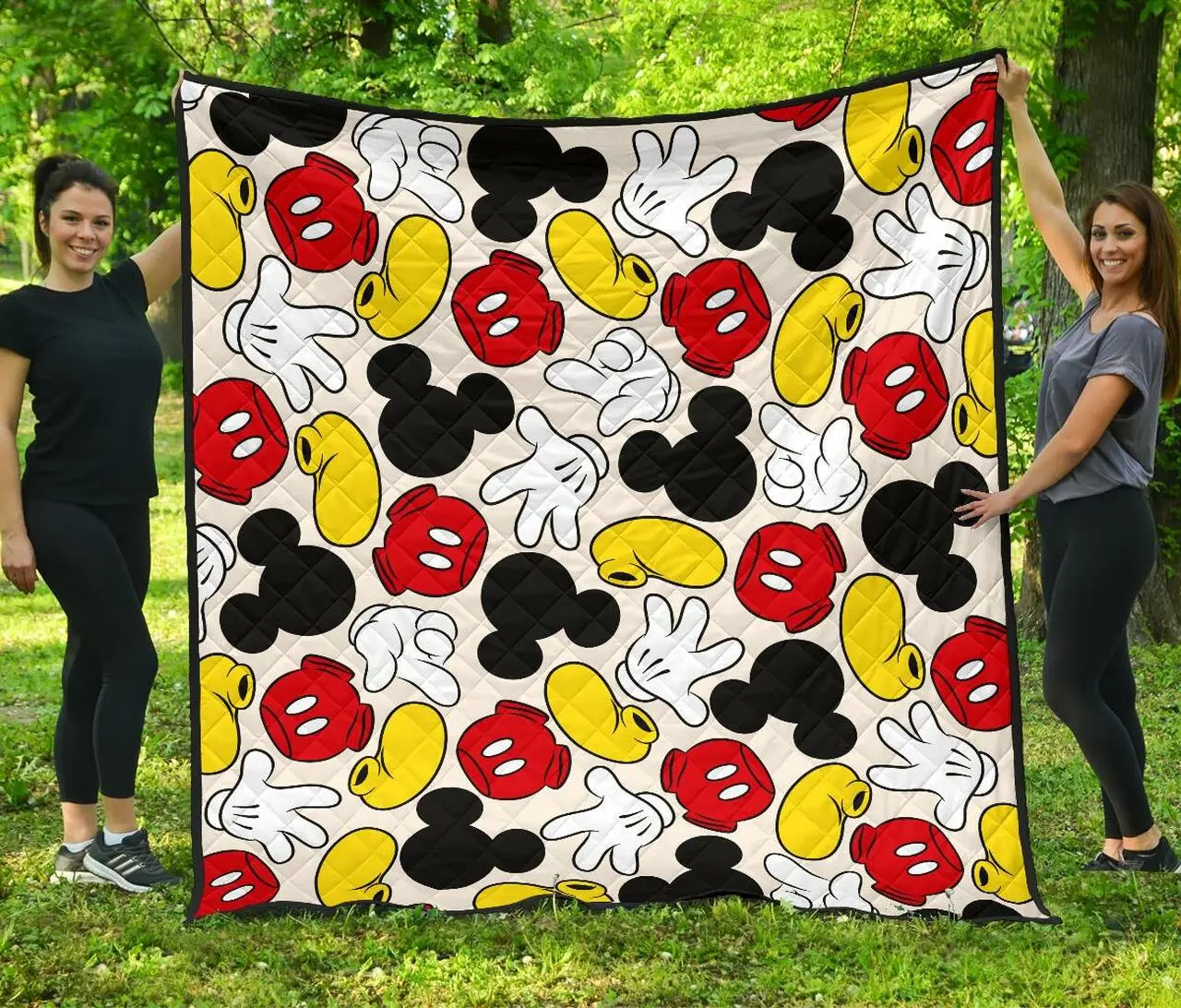Mickey Mouse Premium Quilt Quilt and Home Decor