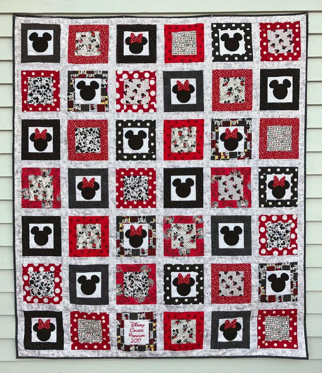 Mickey Mouse Quilt Blanket Quilt and Home Decor