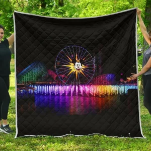 MickeyS Fun Wheel Quilt Quilt and Home Decor