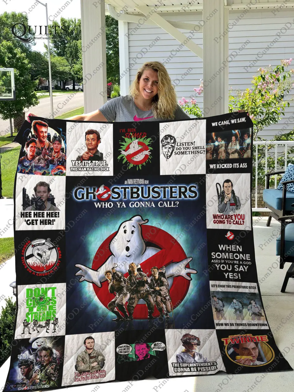 Mofi – Ghostbusters Quilt Blanket For Fans Ver 17 and Home Decor