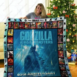 Mofi – Godzilla Quilt Blanket Ver 3 and Home Decor