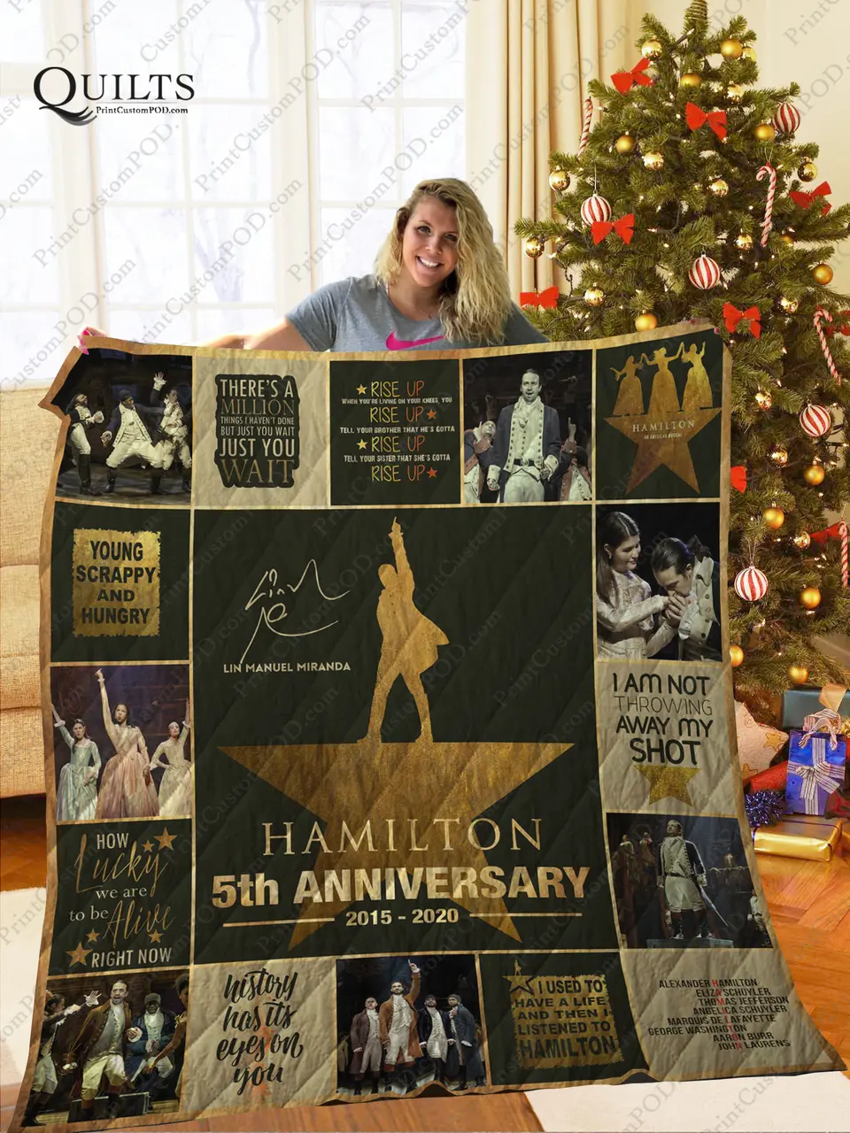Mofi – Hamilton Quilt Blanket Ver 5 and Home Decor