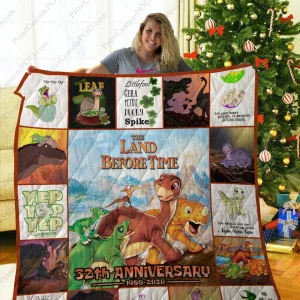 Mofi – The Land Before Time Quilt Blanket and Home Decor