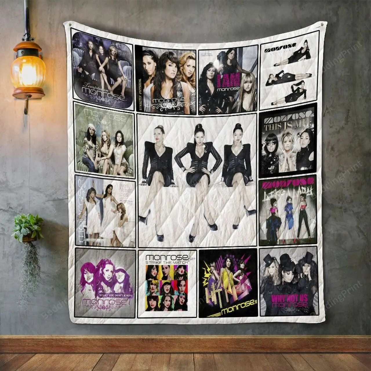 Monrose Album Covers Quilt Blanket and Home Decor
