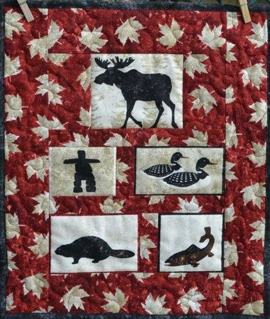 Moose Cla010758 Quilt Blanket and Home Decor