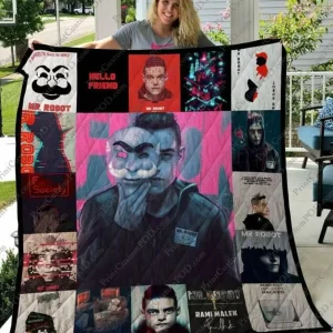 Mr Robot Quilt Blanket M040618 Quilt and Home Decor