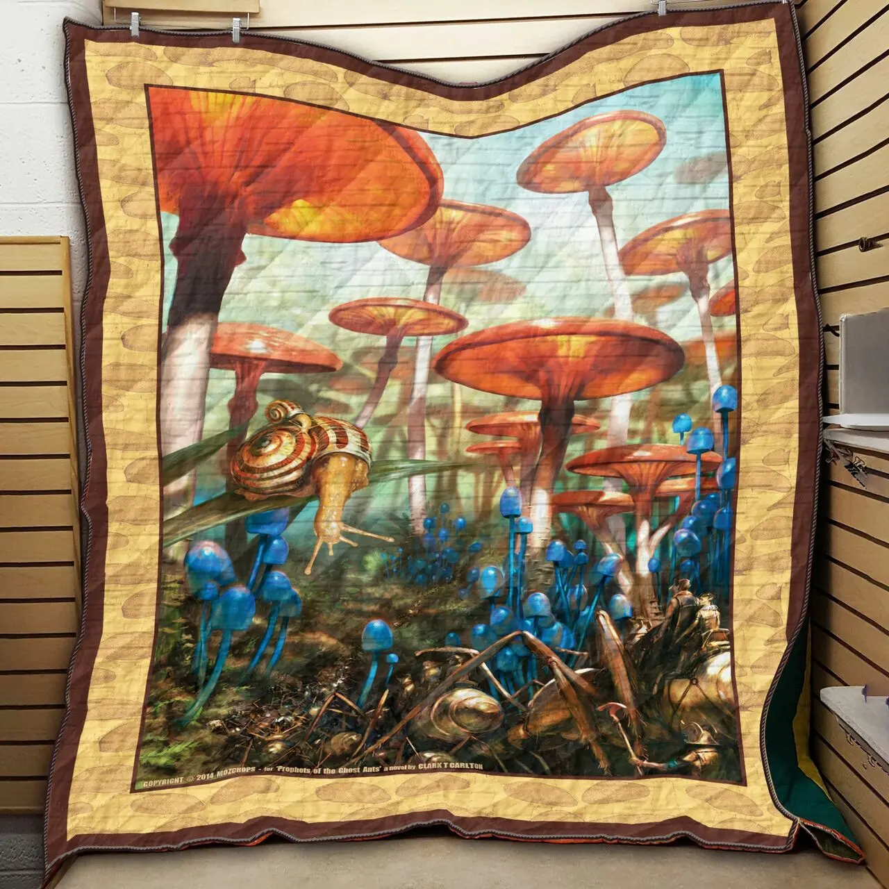 Mushroom Landscape Q3 NNQ131098 3D Customized Quilt and Home Decor