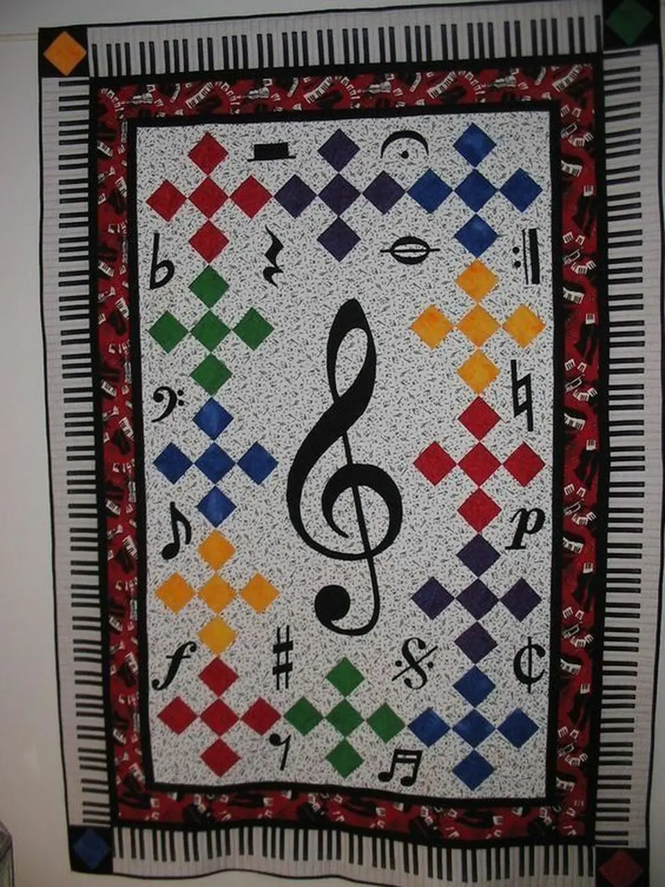 Music Cla200691 Quilt Blanket and Home Decor
