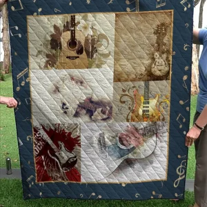Music Quilt and Home Decor