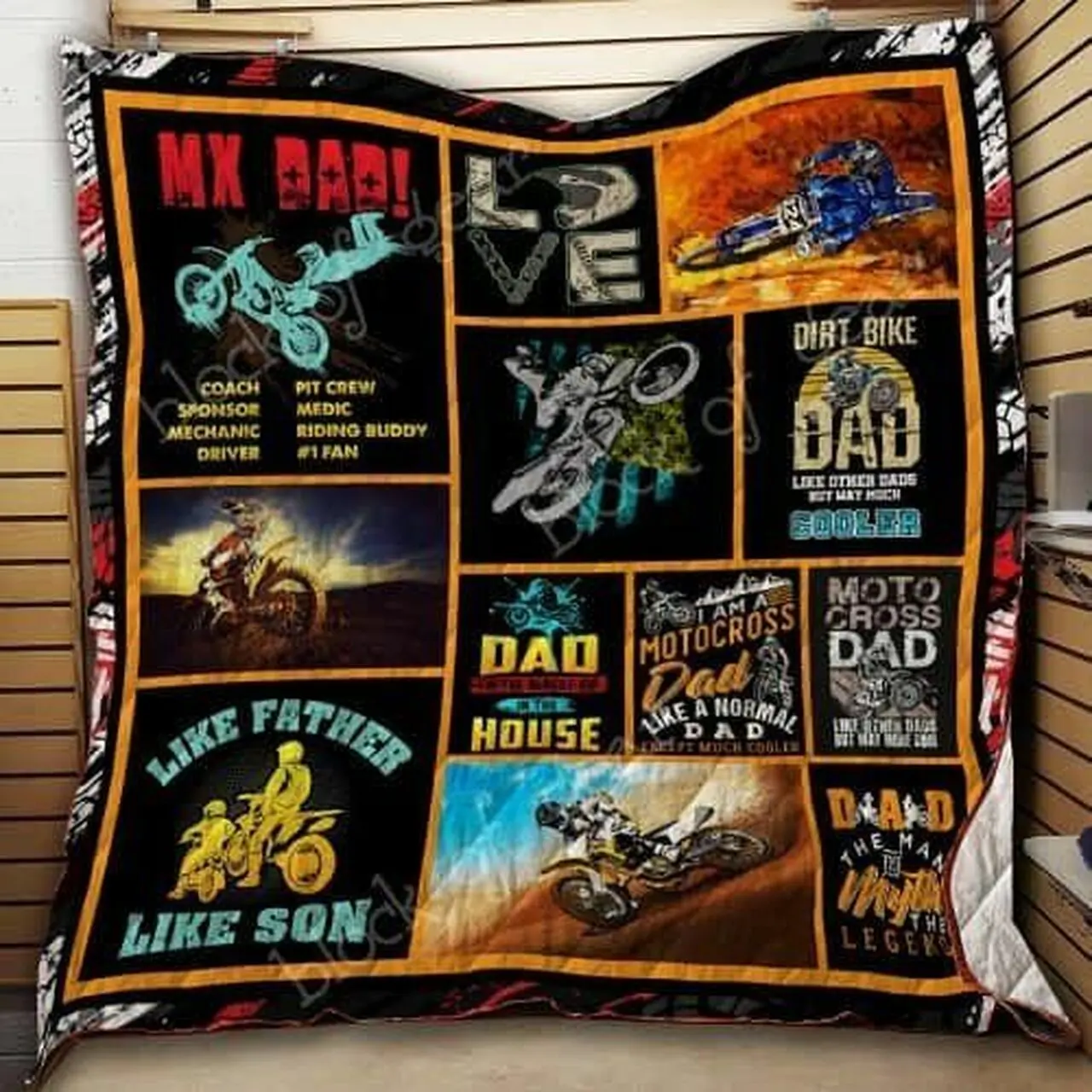 Mx Dad Cl2100340Mdq Quilt Blanket and Home Decor