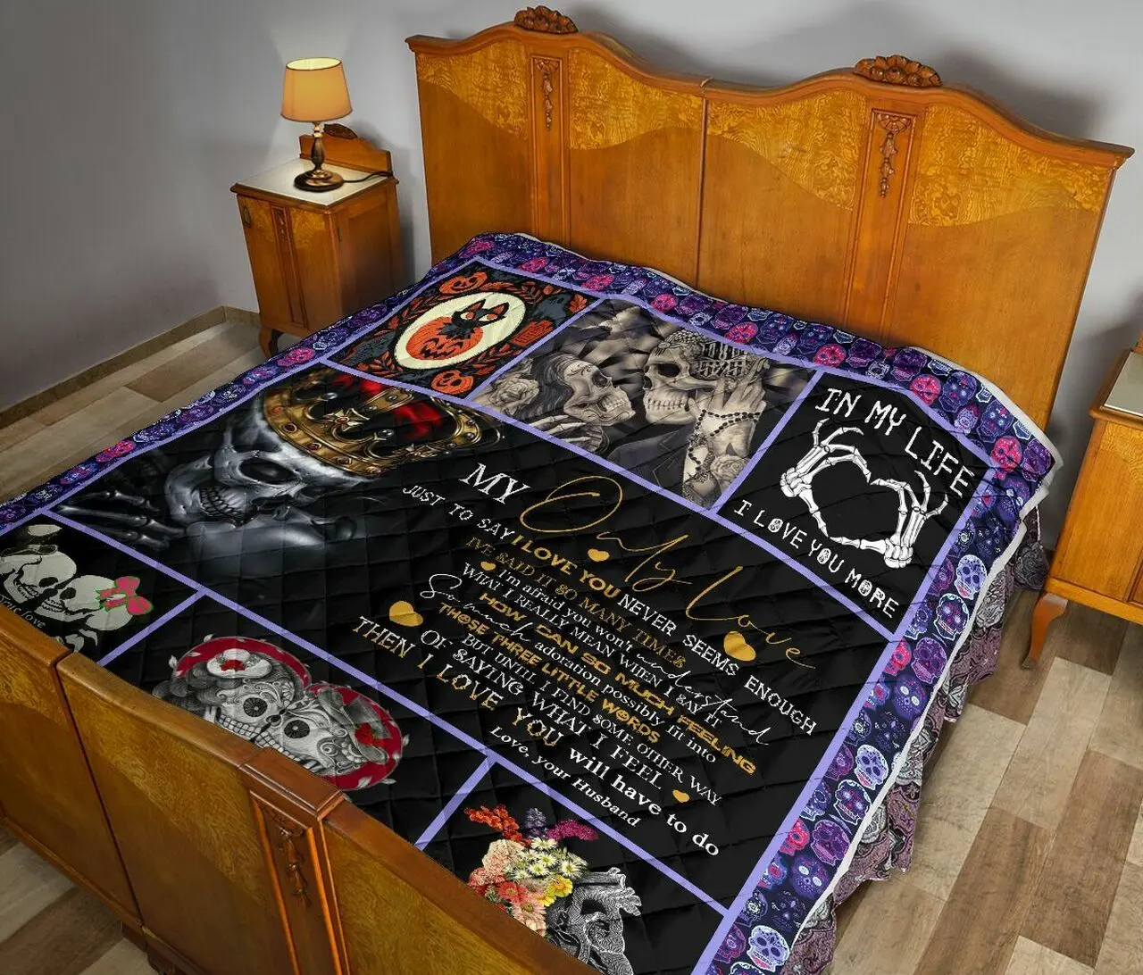 My Only Love Quilt Blanket Dhc02011023Dd and Home Decor