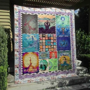 Namaste Quilt Blanket Ht10 Quilt and Home Decor