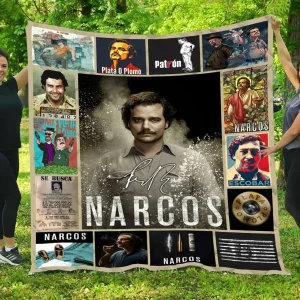 Narcos Quilt Blanket and Home Decor