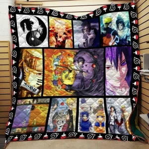 Naruto Quilt For Fan and Home Decor