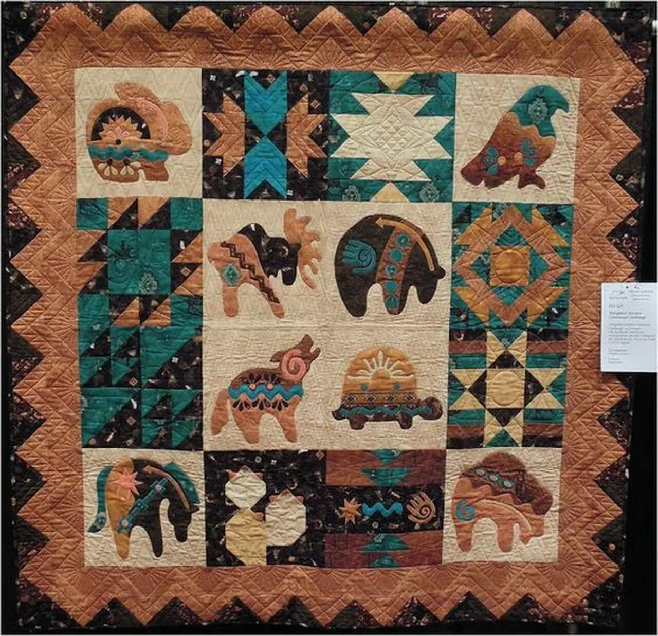 Native American Cl16100231Mdq Quilt Blanket and Home Decor