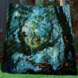 Nature Scenery Quilt Blanket Bbb0711275Ph and Home Decor