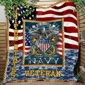Navy Like 3D Personalized Customized Quilt Blanket 1307 and Home Decor