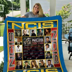 Ncis V2 Quilt Blanket and Home Decor