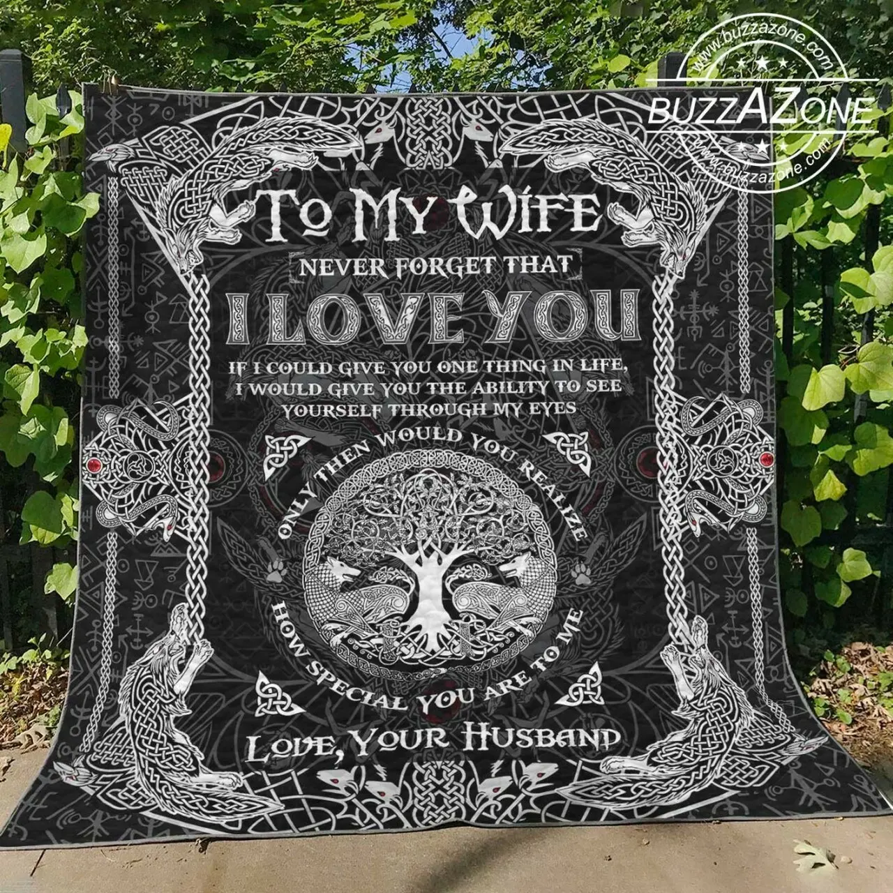 Never Forget That I Love You Quilt Nh and Home Decor