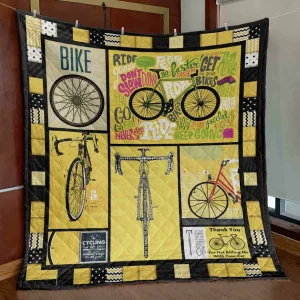 Never Stop Ride Pkt210664 Quilt Blanket and Home Decor