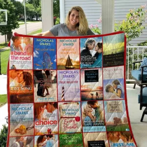 Nicholas Sparks Quilt Blanket 01 and Home Decor