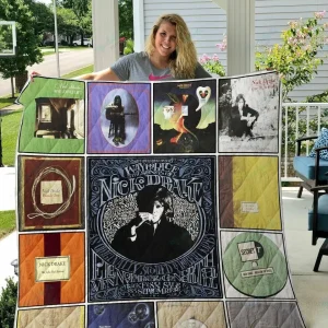 Nick Drake Quilt Blanket and Home Decor