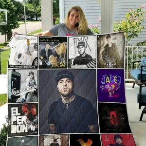 Nicky Jam Quilt Blanket and Home Decor