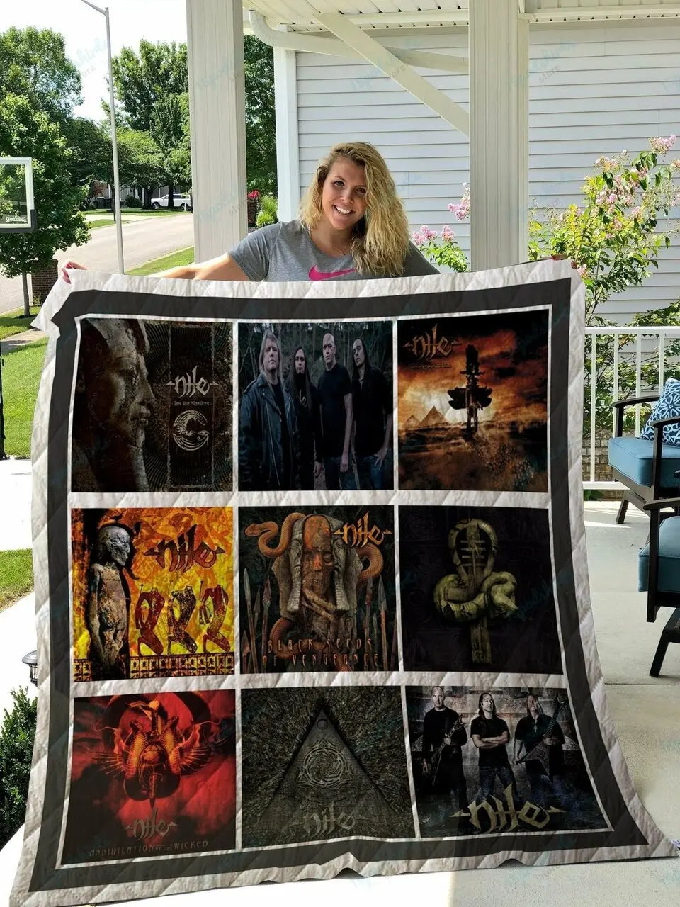 Nile Best Albums Quilt Blanket and Home Decor