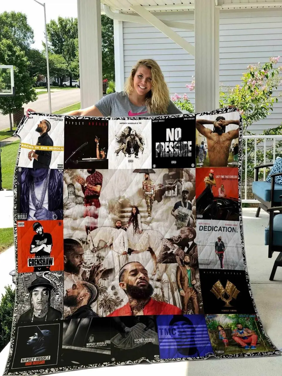 Nipsey Hussle Blanket Ha0910 Quilt and Home Decor