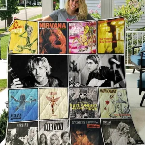 Nirvana Band Blanket Th0107 Quilt and Home Decor