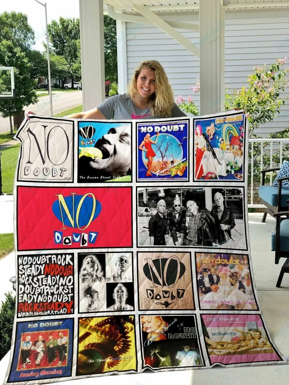 No Doubt Quilt Blanket and Home Decor