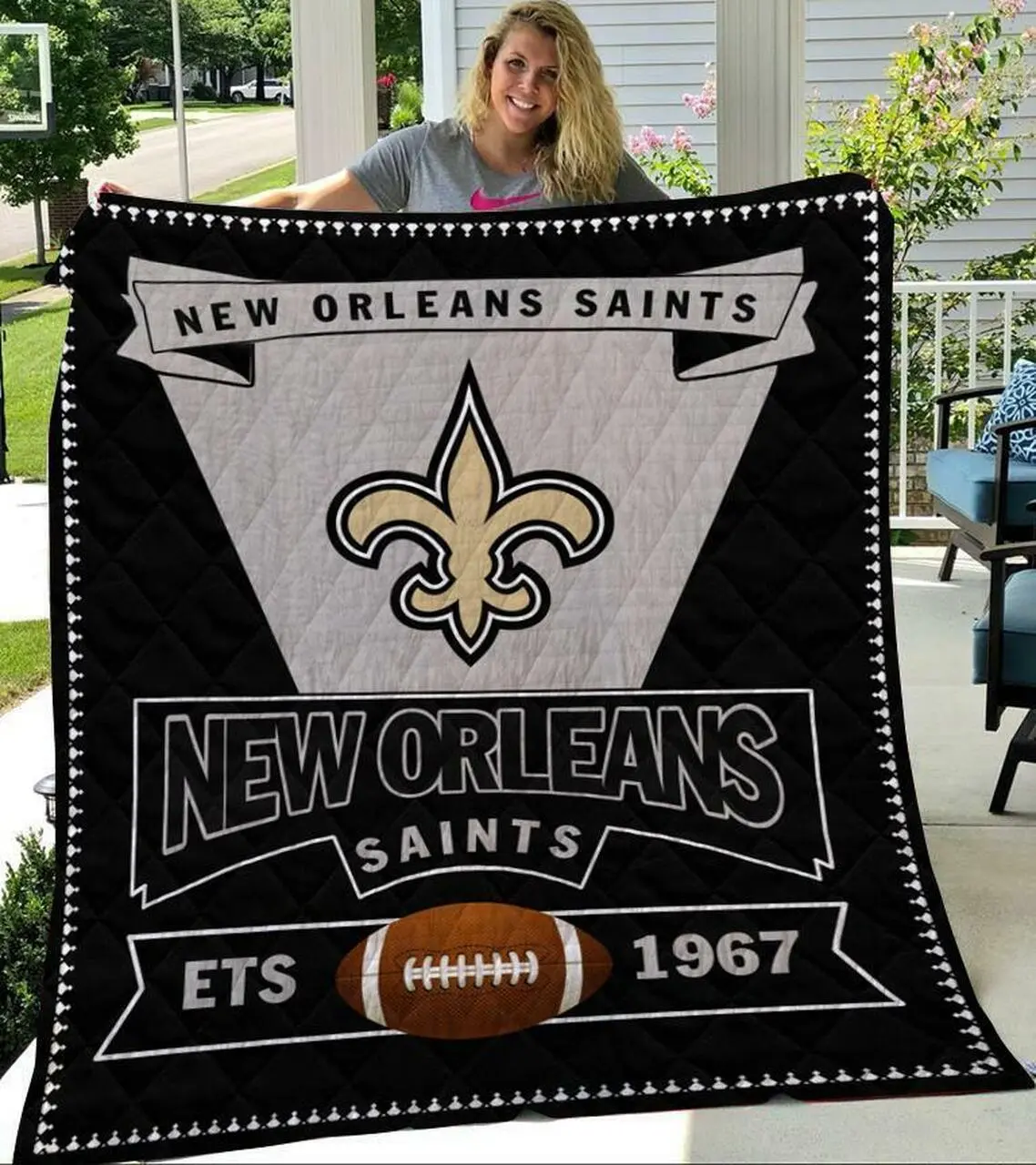 Nos Logo Premium Quilt and Home Decor