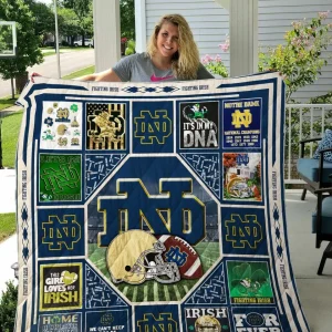 Notre Dame Quilt Blanket and Home Decor