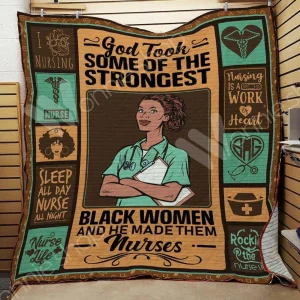 Nurse Cld190743 Quilt Blanket and Home Decor