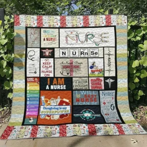 Nurse D010770 Quilt Blanket and Home Decor