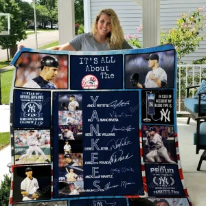 Ny Yankee Quilt Blanket and Home Decor