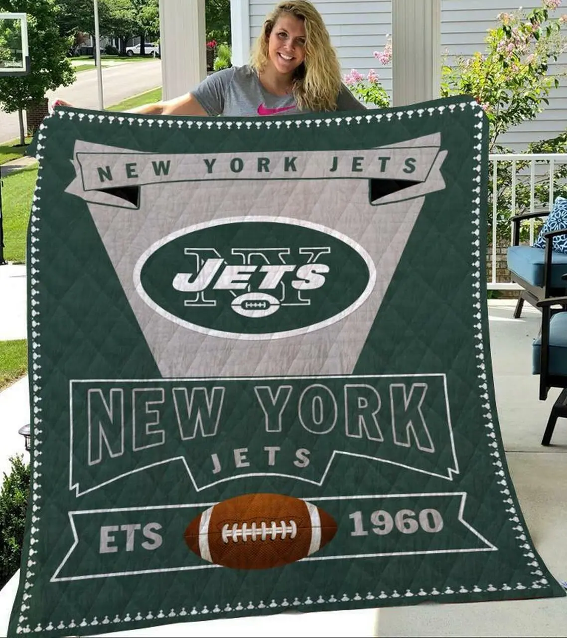Nyj Logo Premium Quilt and Home Decor