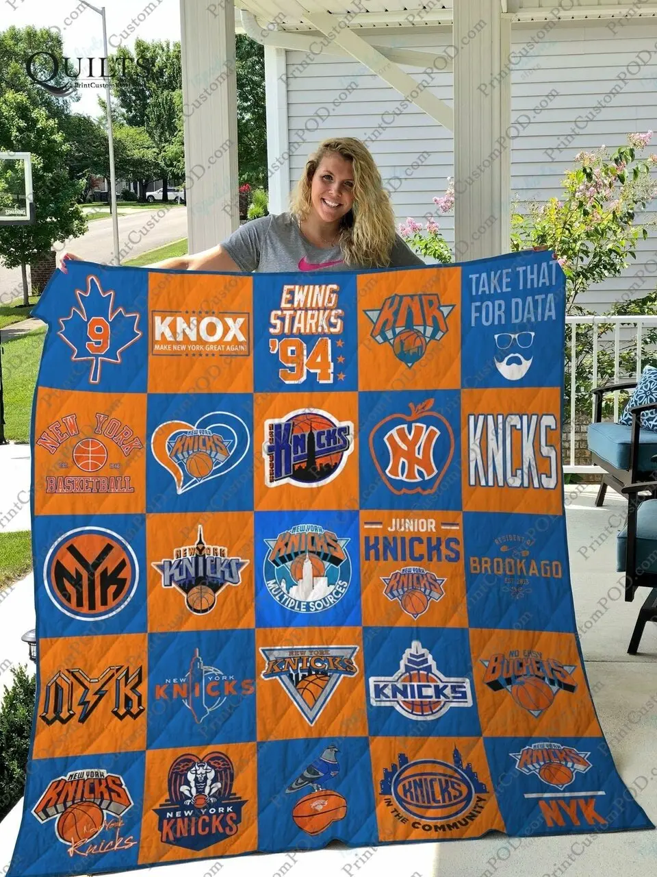 Nyk Quilt Blanket 02 and Home Decor