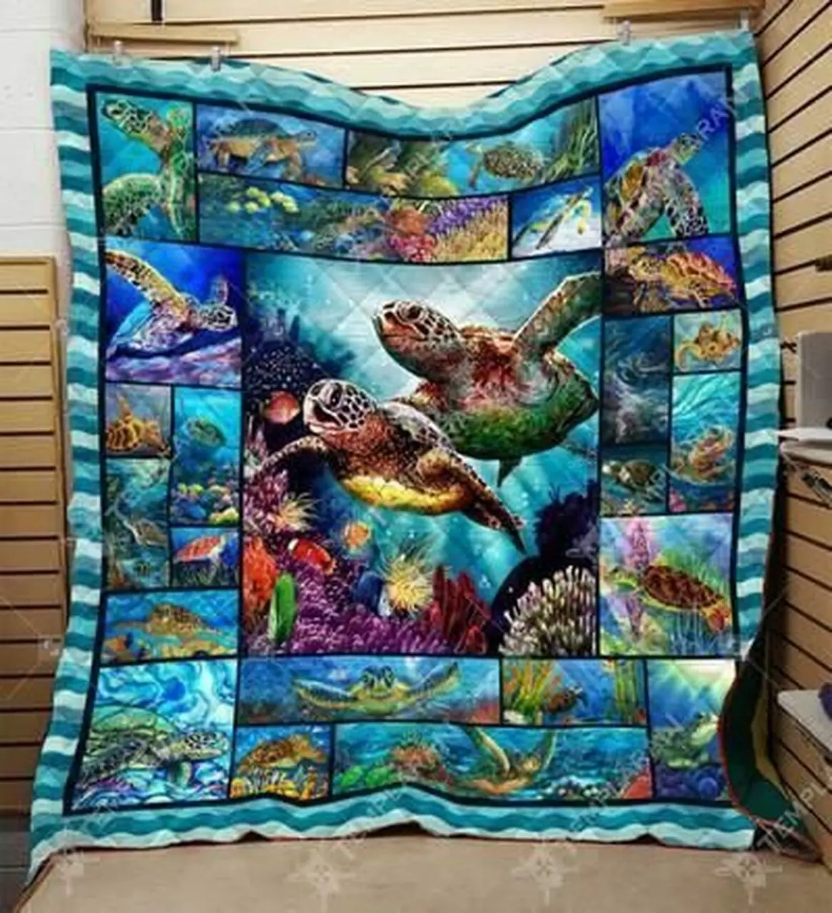 Ocean And Life Ah Quilt Derqyy and Home Decor
