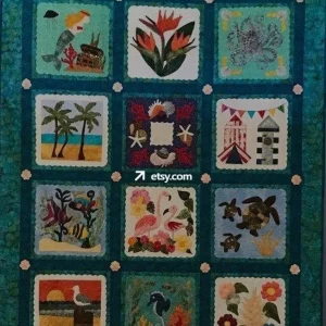 Ocean Cla1910366Q Quilt Blanket and Home Decor