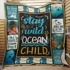 Ocean Quilt Blanket DHC1002826TD and Home Decor