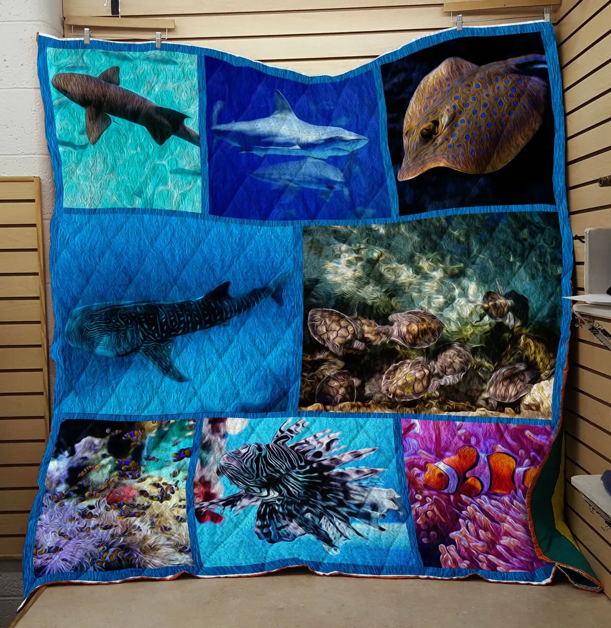 Ocean Style Quilt Fabric and Home Decor