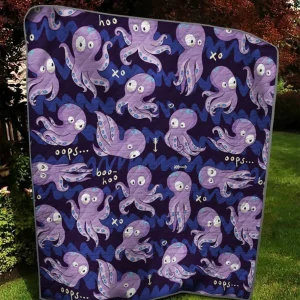 Octopus Dd Quilt Tdhub and Home Decor