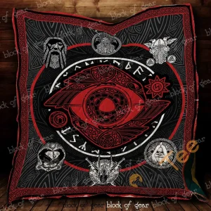 Odins Eye Blanket KC1707 Quilt and Home Decor