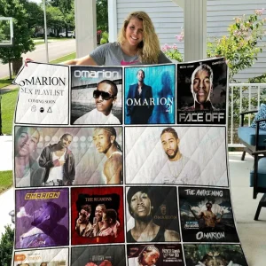 Omarion Quilt Blanket and Home Decor