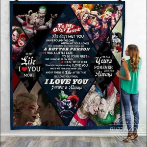 Once Upon A Time Quilt Joker and Home Decor