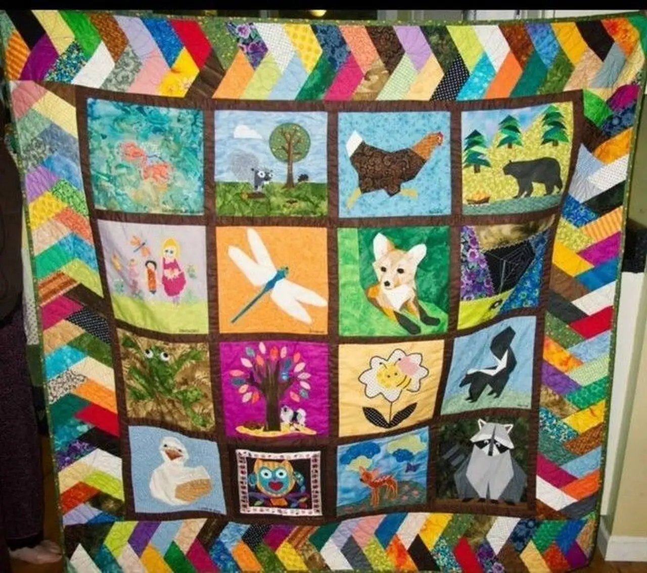 One Day In The Forest Quilt Tdhiq and Home Decor
