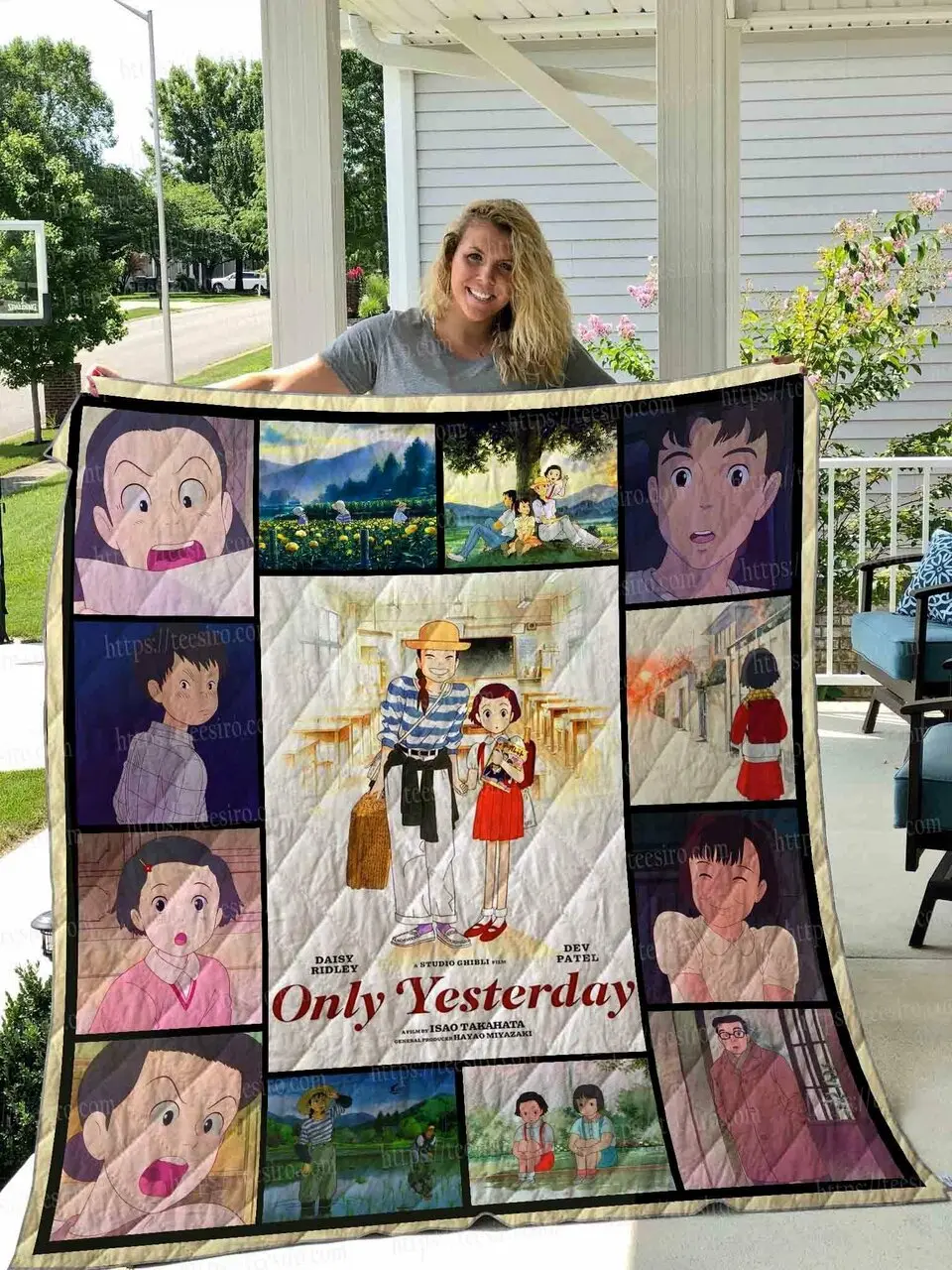 Only Yesterday 1991 Quilt Blanket 01 and Home Decor